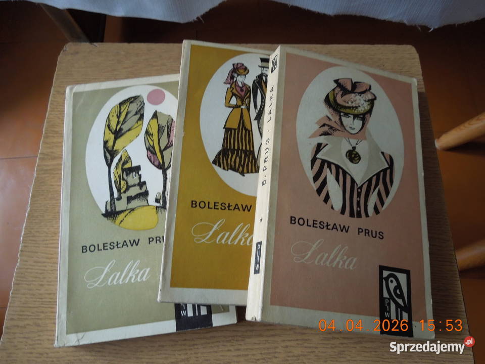 ksiązka bolesława prusa lalka miękka sprzedam