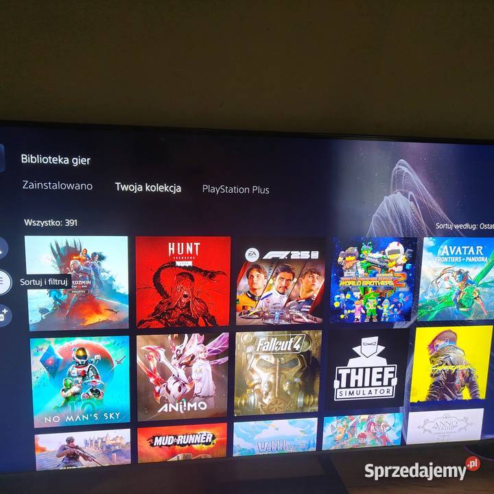 Gry PlayStation 5 4 Pieńsk sprzedam