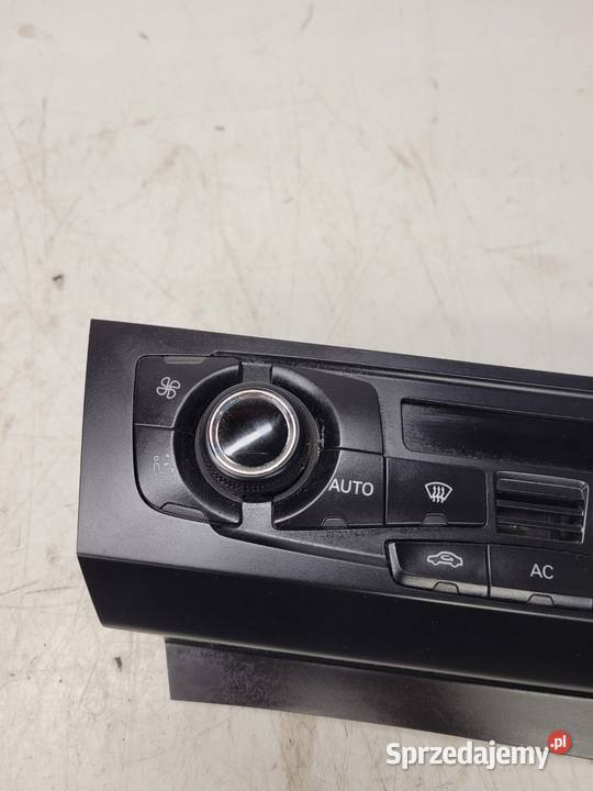 PANEL KLIMATRONIK AUDI A4 A5 Q5 8T2820043AF UK Panele sterowania, przełączniki śląskie Przystajń