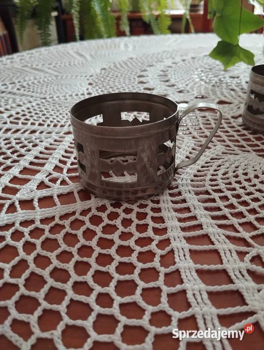 Metalowe koszyczki uchwyty do szklanek Akcesoria kuchenne Częstochowa