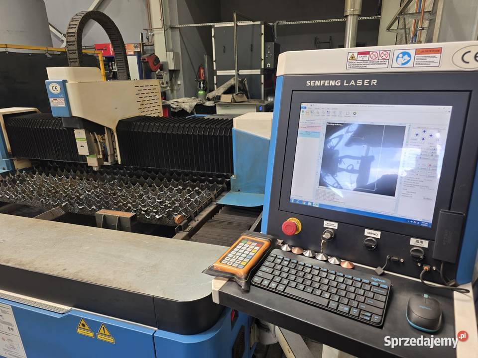 Wycinarka laserowa SENFENG 3015G 3kW używana Luboń sprzedam