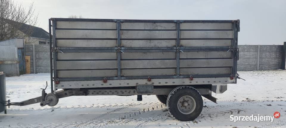 Przyczepa wywrotka 6 ton Brzezinki Stare sprzedam