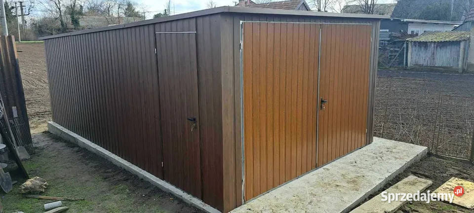 Garaż BlaszanyGaraże Blaszane NA BUDOWĘ Hala łódzkie Opoczno sprzedam