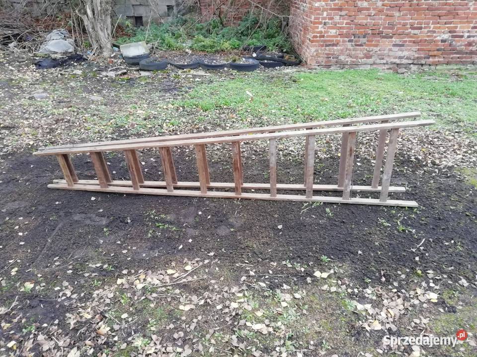 Drabina sadownicza drewniana 31m 10 szczebli