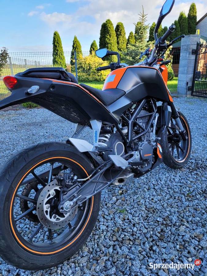 KTM 125 Duke ABS Motocykl 1253Niski przebieg KTM Łódź sprzedam