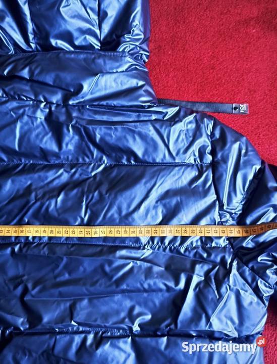 Kurtka granatowa z kapturem śląskie Cieszyn