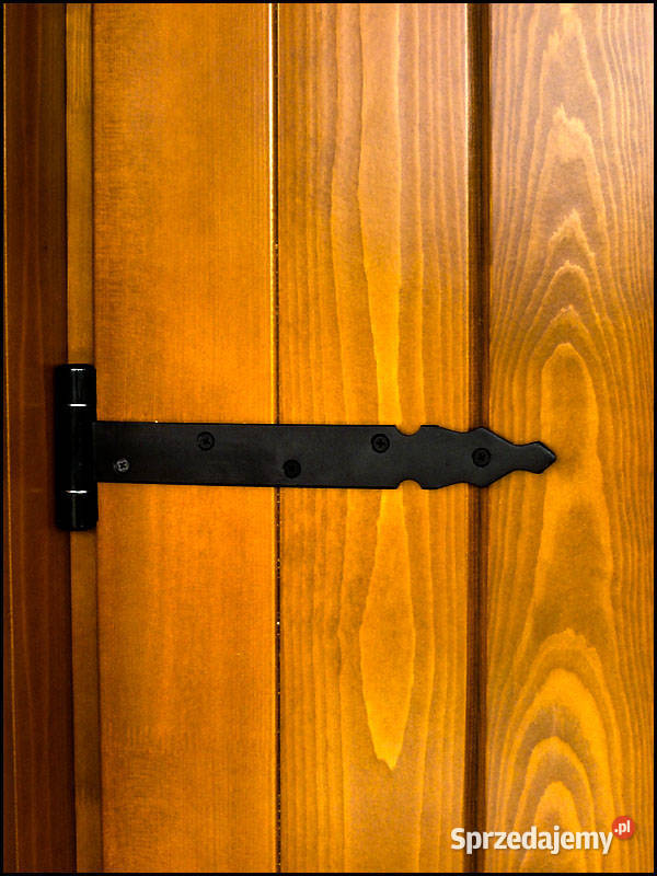 DRZWI ZEWNĘTRZNE WEJŚCIOWE DREWNIANE RETRO 2