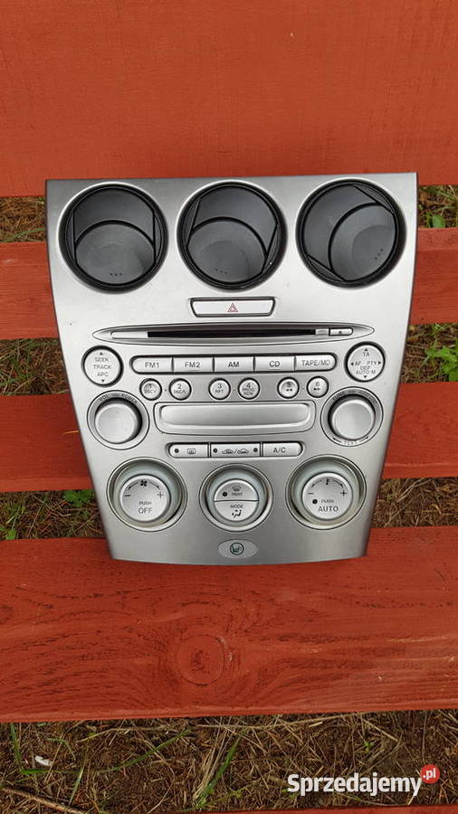 radio panel środkowy panel nawiewu mazda 6 osobowe Szczecin