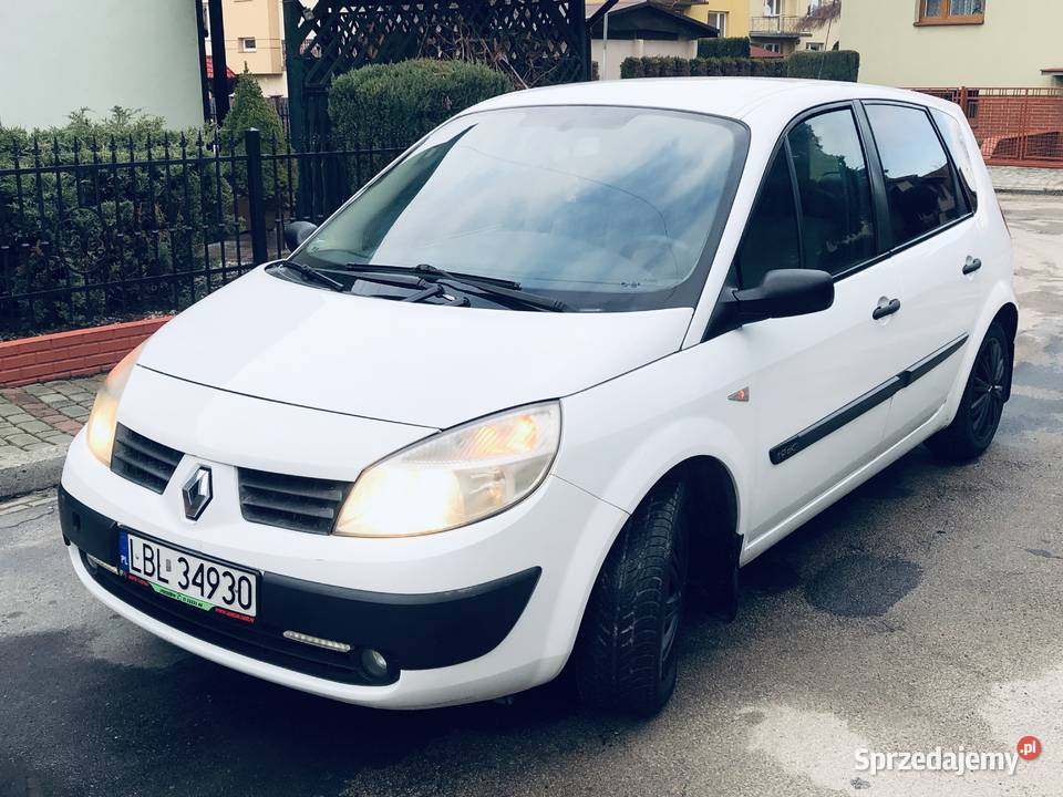 Renault Scenic II 19dCi 130 BIAŁY Przeworsk