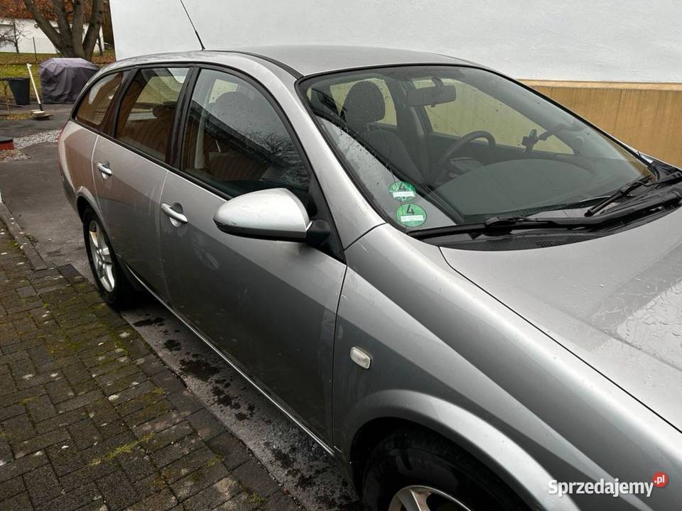 NISSAN PRIMERA p12 szyba przednia boczna prawa osobowe Boczne (drzwi) Ostrów Wielkopolski