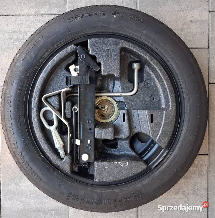 Koło dojazdowe 17 bmw e 60 e 61 komplet Brusy