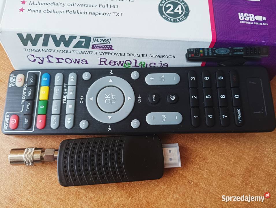 Antena WIWA mini DVBT 2 TV i Video Bieruń sprzedam