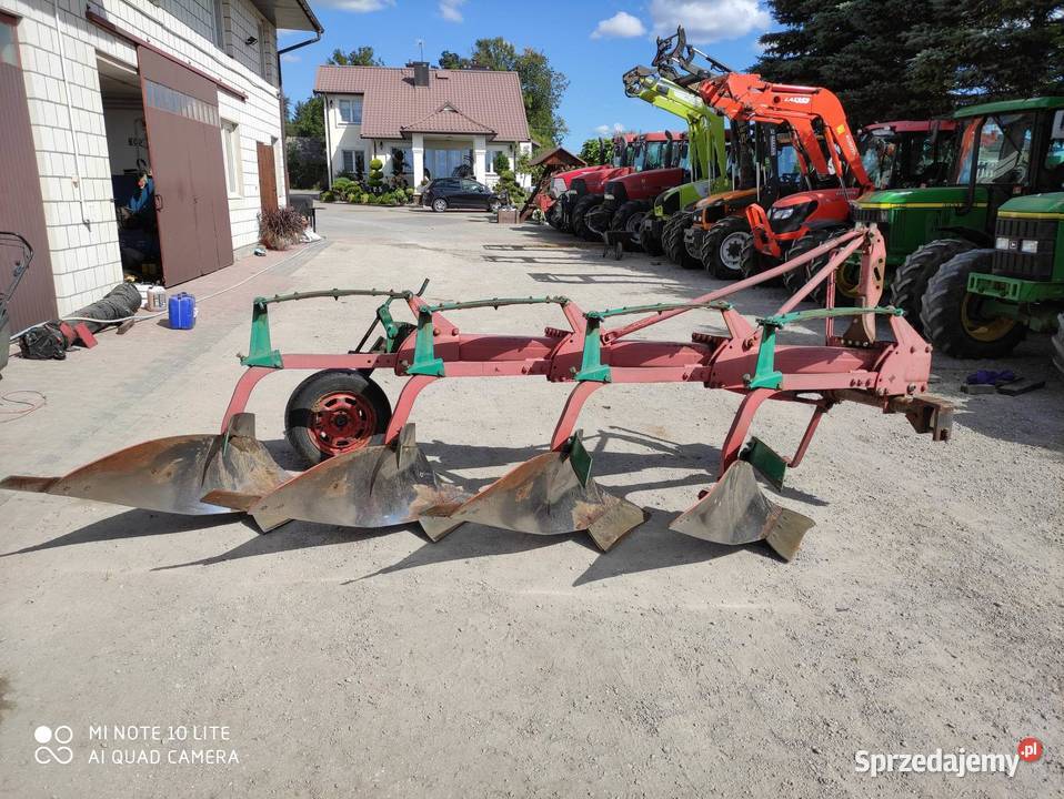 Pług 4 skibowy zagonowy Kverneland resor 16 4x40 mazowieckie Radom