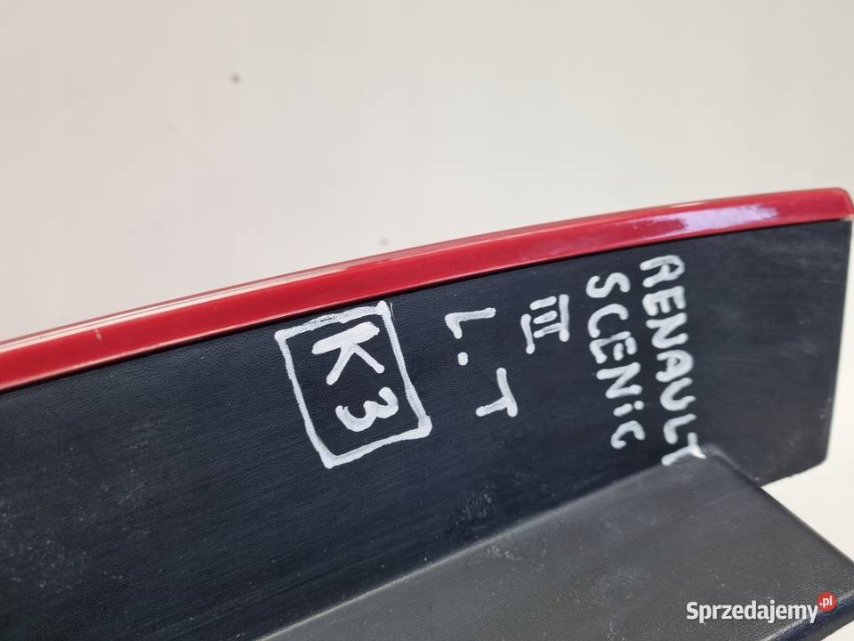 Renault Scenic III 0913 TYLNIA TYLNA LAMPA LEWA Lampy tylne Rudka sprzedam