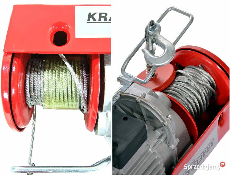 Wciągarka linowa elektryczna wyciągarka 400800 Ostrołęka