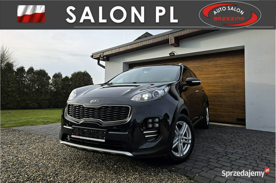 Kia Sportage serwis ASO STLine automat 4x4 IV elektrycznie ustawiane fotele Sportage Rydułtowy
