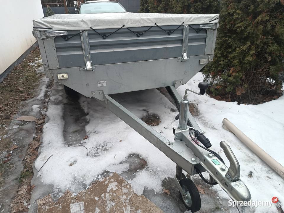 Przyczepa Faro Magicus 300x150x35 sklejka Faro Burtowe i plandeki