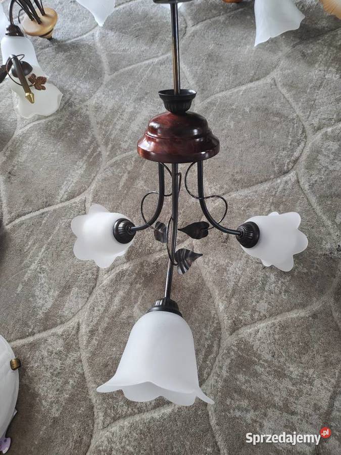 Lampy wiszące Dębica sprzedam