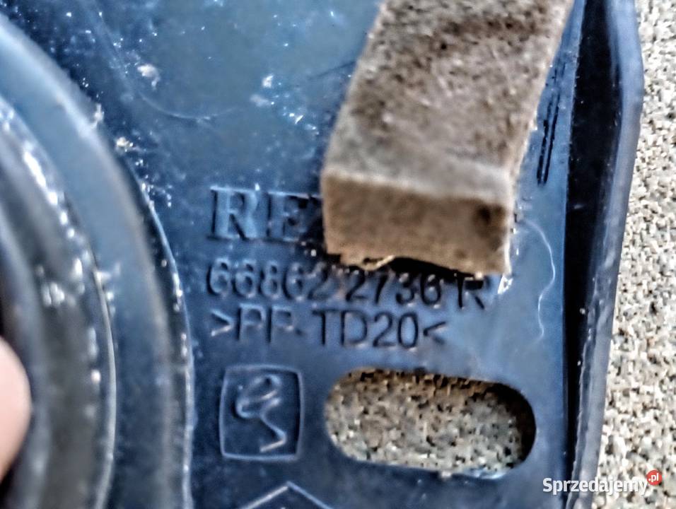 RENAULT SCENIC IV OSŁONA PODSZYBIA PRAWA Części montażowe Części montażowe