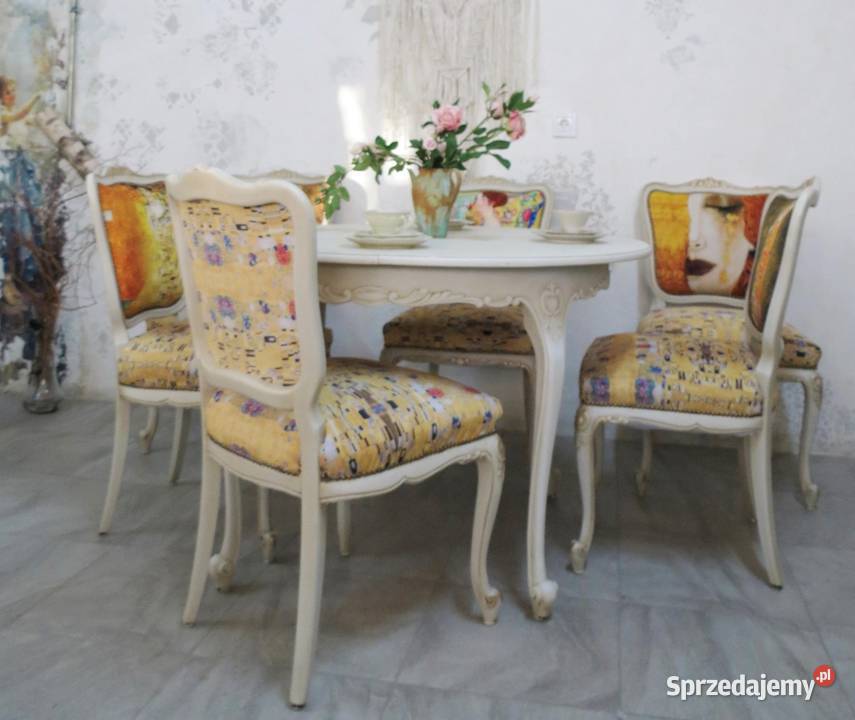 Stół i krzesła Gustav Klimt