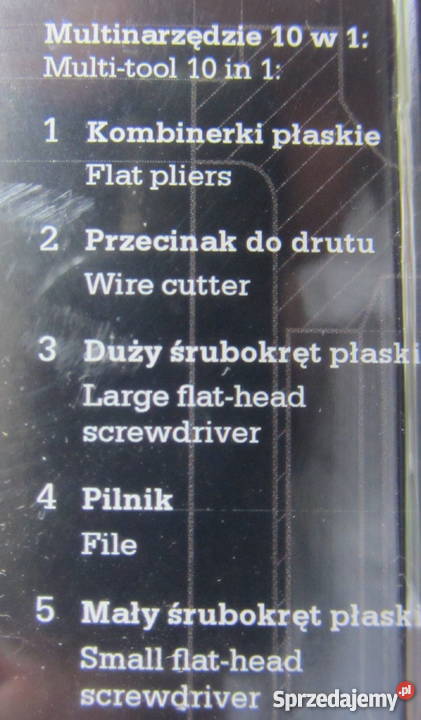 Multinanarzędzia podwójny zestaw 10 w 1 Kraków