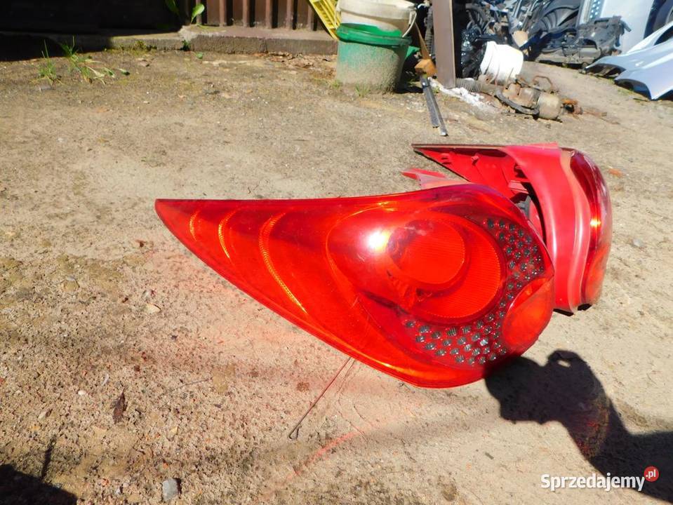 peugeot 207 lampa lewa WYSYŁKA śląskie