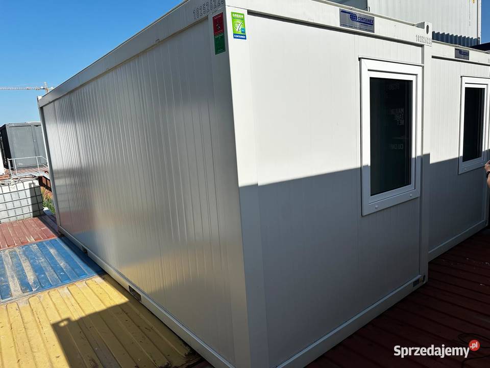 KONTENER BIUROWY SOCJALNY CONTAINEX 256 NOWY Biuro Wrocław