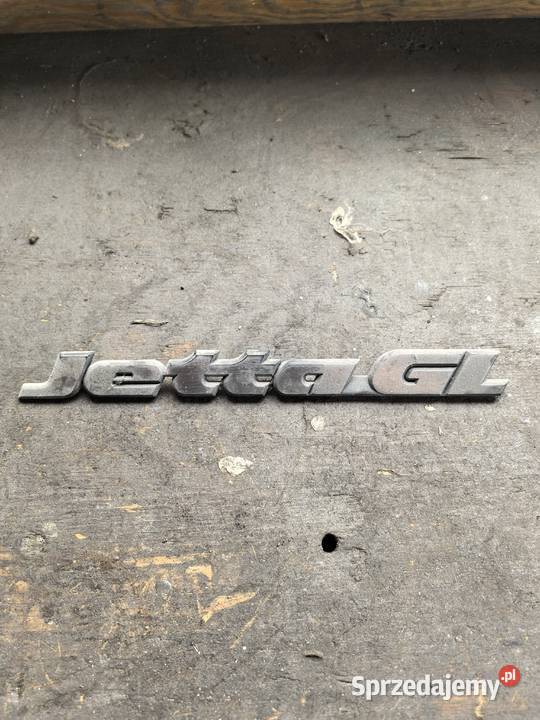 Emblemat znaczek napis Jetta GL mk2 osobowe