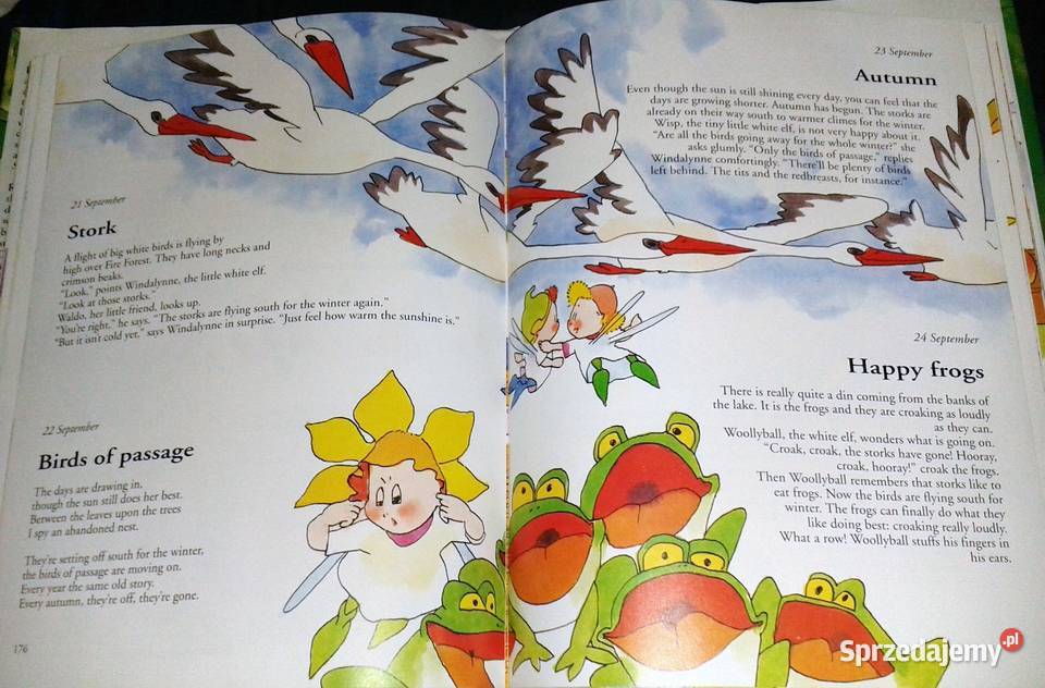 365 Elves Bedtime stories Francisca Frohlich Rok wydania 1997 Pozostałe Kultura i Rozrywka Chełm