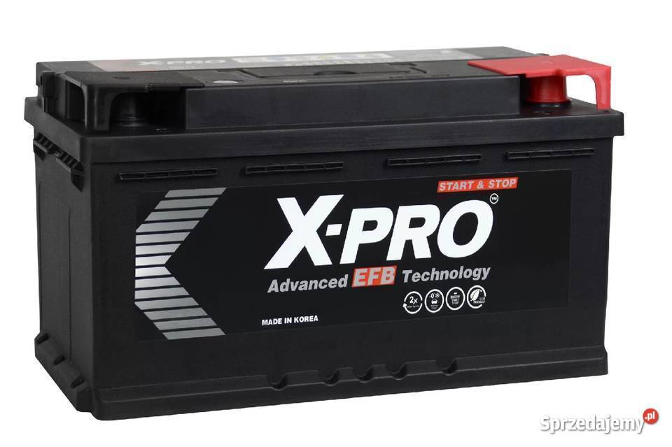 Akumulator XPRO EFB 75Ah 730A EN Prawy Plus Mielec