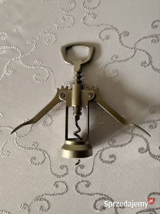 Korkociąg skrzydłowy metalowy motylkowy do wina Czerwionka-Leszczyny