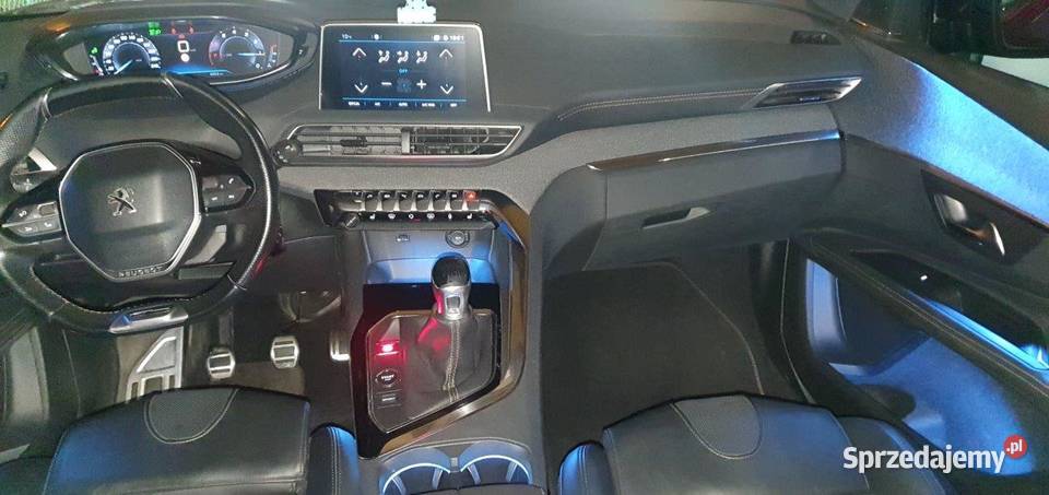 Peugeot 5008 GT LINE 2018 najbogatsza wersja światła do jazdy dziennej Wrocław