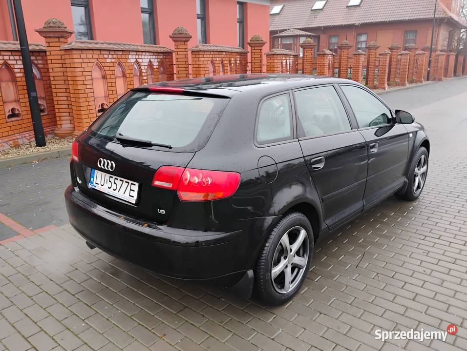 AUDI A3 2007r 16 Benzyna 102 SALON POLSKA 282000 manualna lubelskie sprzedam
