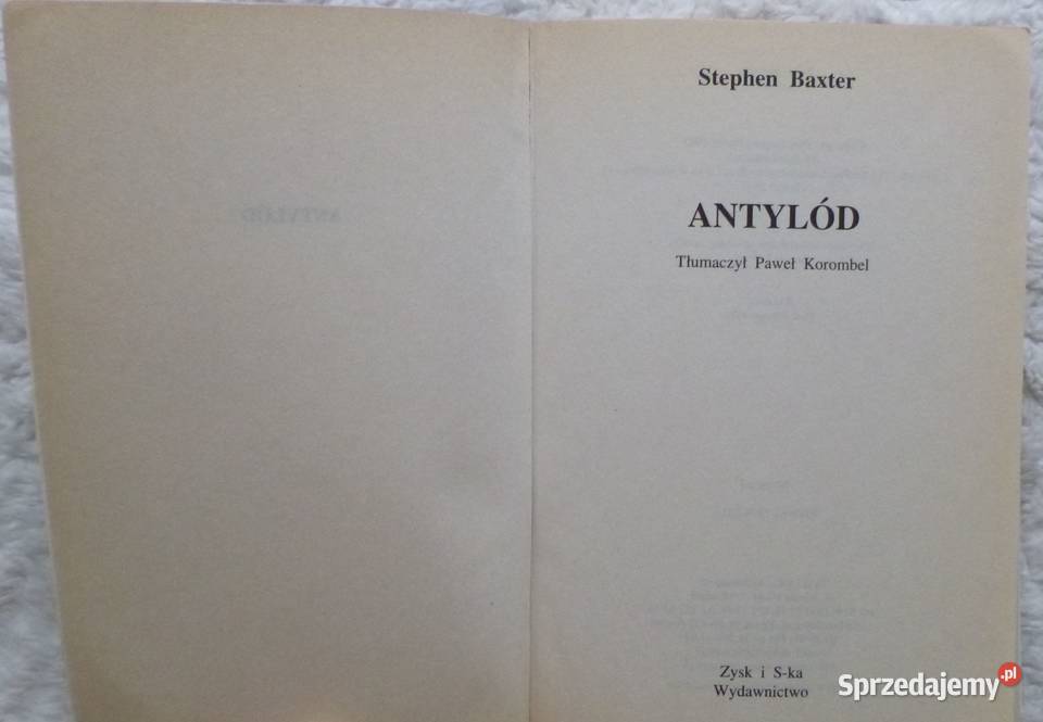 Antylód Stephen Baxter miękka Warszawa