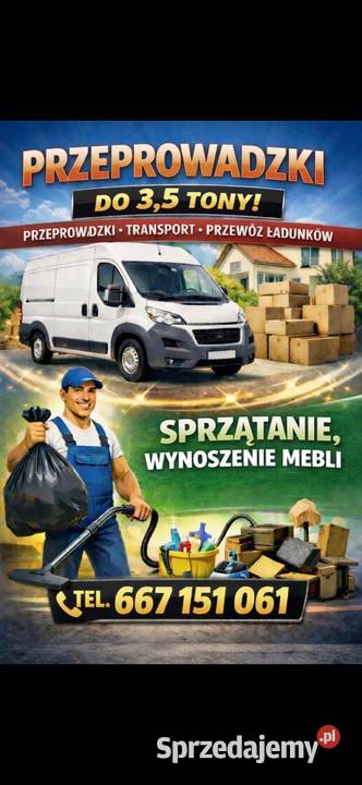 Przeprowadzki do 35 tony Pomoc Puławy