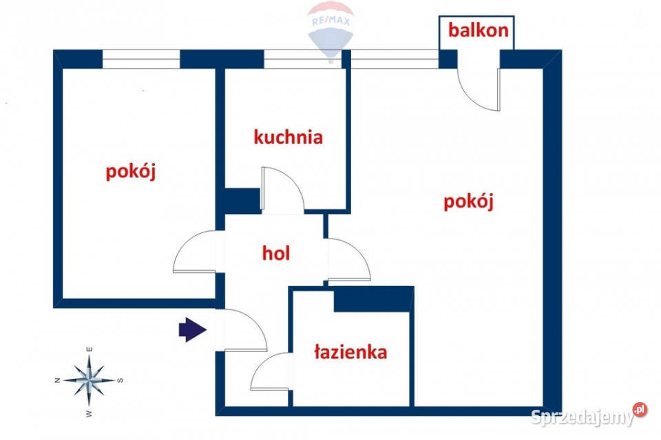 Babci 2 pok z balkonem BielanyŻoliborz Warszawa