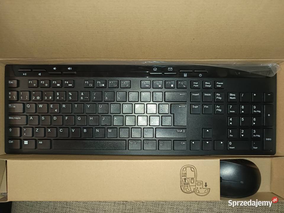 Klawiatura i myszka bezprzewodowa Klawiatury i myszy podlaskie Olsza