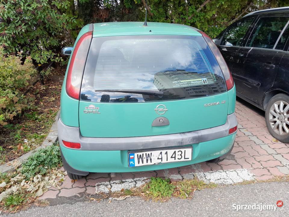 Opel Corsa C 12 pierwszy właściciel 2002 124kkm