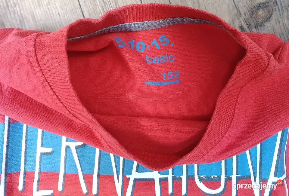 Czerwona bluza 51015 rozmiar 152 Zbylitowska Góra