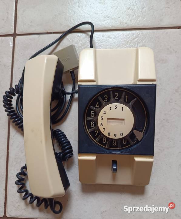 Telefon stacjonarny polski model Bartek Pocztówki i karty telefoniczne