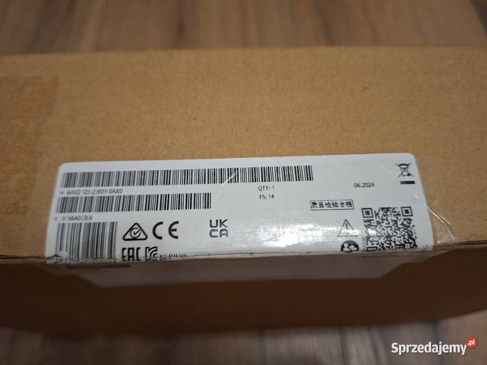 Panel HMI Siemens 6AV21232JB030AX0 Pozostałe Szczecin sprzedam