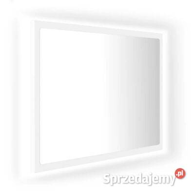 vidaXL Lustro łazienkowe z LED białe 60x85x37 Warszawa sprzedam