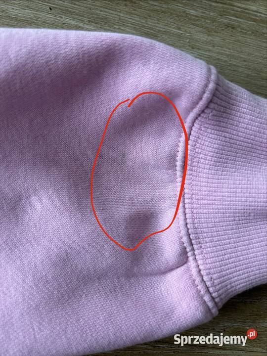 Bluza z kapturem różowa S bluza basic bombka Wyszków