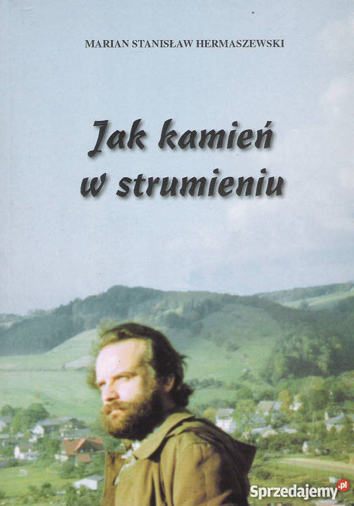 kamień w strumieniu M St Hermaszewski Puławy sprzedam