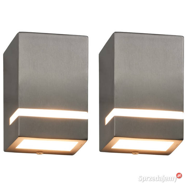 Zewnętrzne lampy ścienne 2 35 W srebrne Pozostałe Warszawa