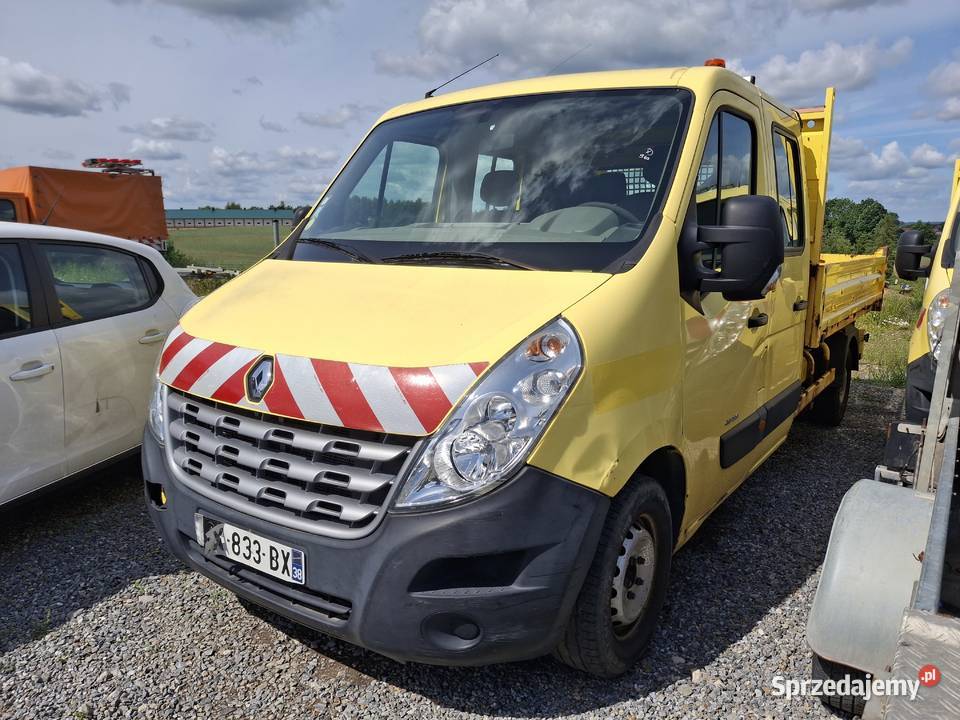 Renault Master Wywrotka Doka Dubel Klima Hak manualna Sierakowice