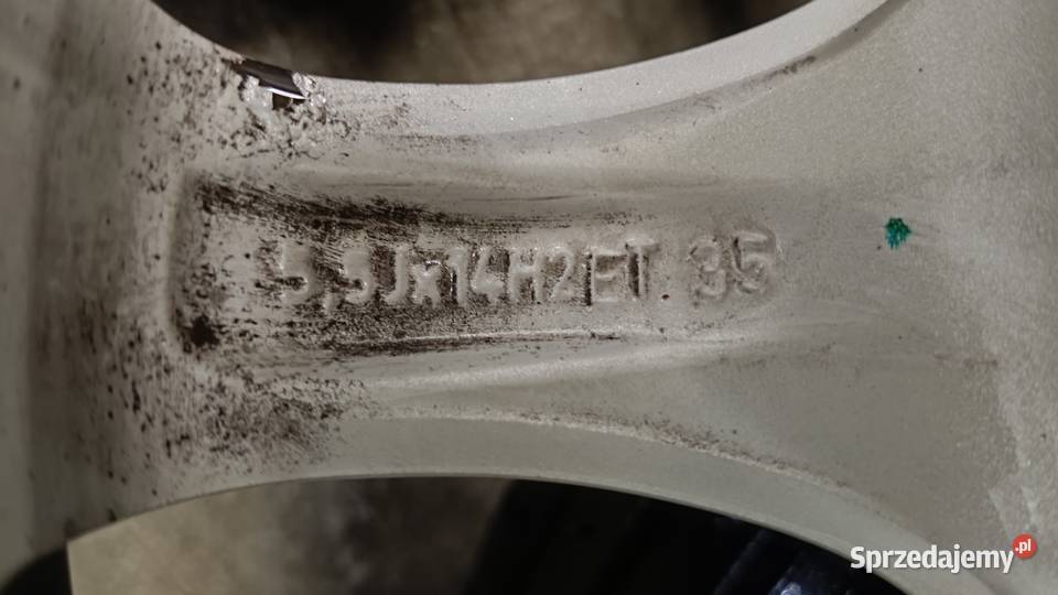 Felgi aluminiowe 55J14H2 ET35 alufelgi opel podkarpackie Rzeszów