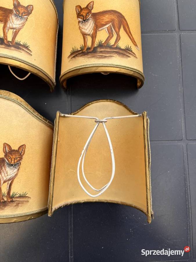 Drewniane kinkiety rzeźbione świeczniki na Trzebnica