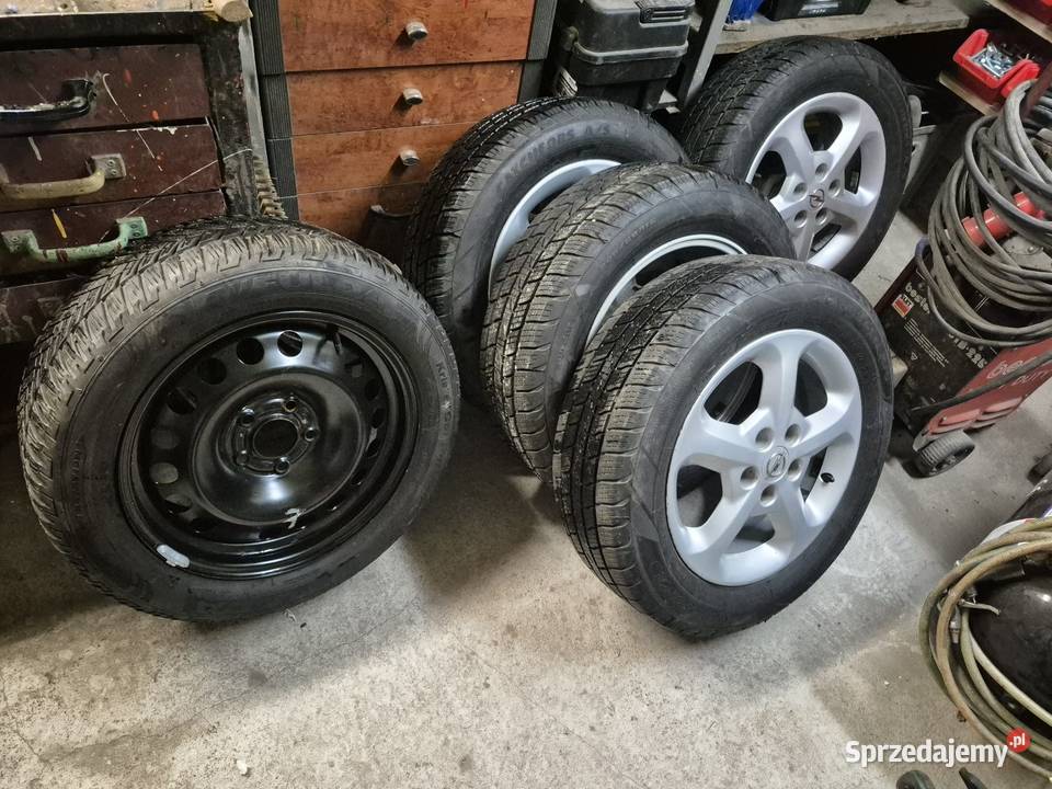 Opony 20560R16 wielosezonowe alufelgi komplet Żory sprzedam
