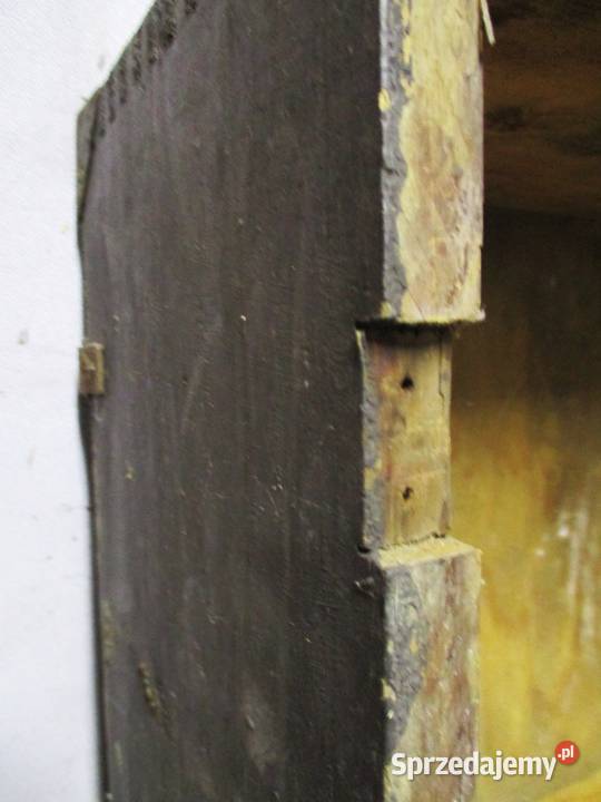 Stara Drewniana Szafka Skrzynia z Półką Nieporęt